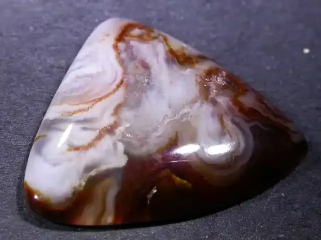 16.68 CTS FIRE AGATE FROM MEXICO -DOMED [ST7643 ]