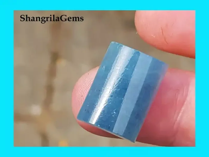 18.10ct 17.7mm Aquamarine cabochon from Brazil fully domed
