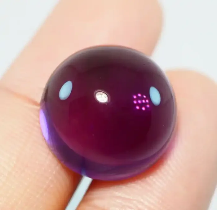 18.75CTS VS AMETHYST NICE CABOCHON RS26