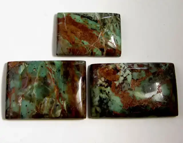 189 CTS THREE SEA JASPER GEMSTONES MS 1653