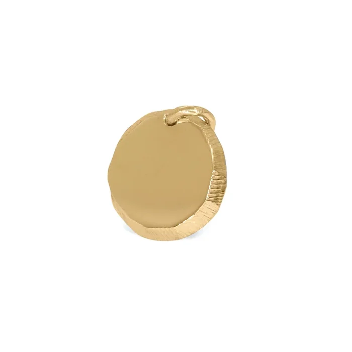 18K Portrait Tablet Pendant – Large