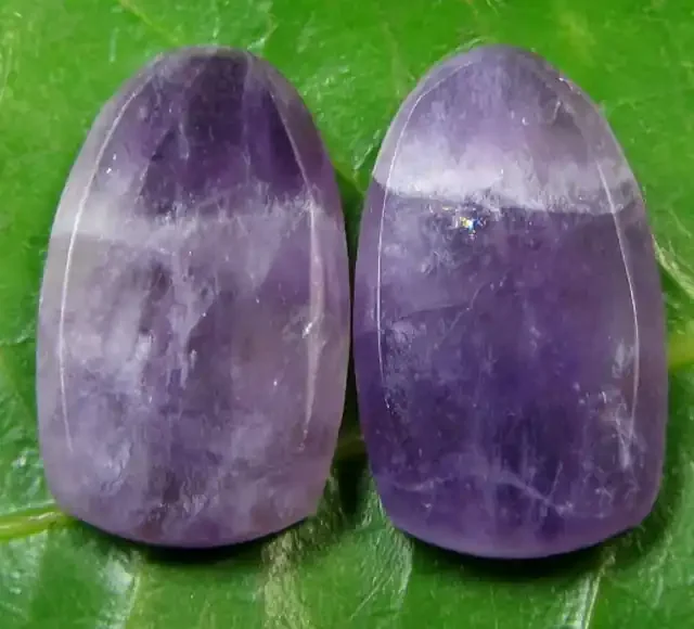 19.5CTS PAIR AMETHYST PAIR GG928