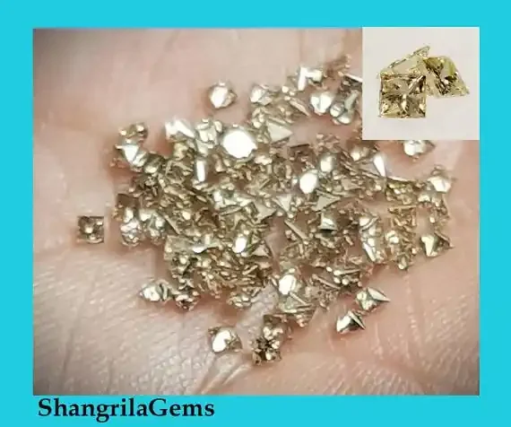1ct 32 Princess cut Champagne diamonds approx 0.031ct each