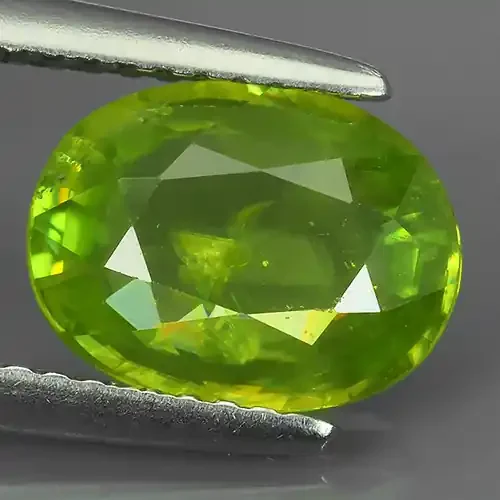 2.05 Cts EXTRME LUSTER RARE NATURAL MULTI GREENISH-YELLOW SPHENE GEM!!