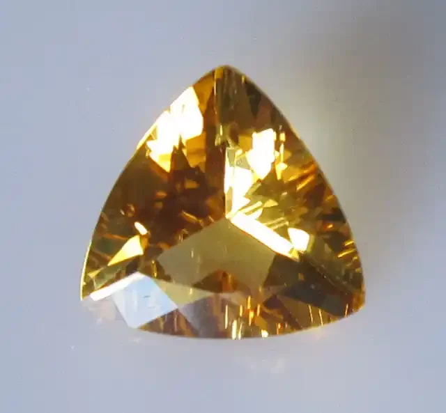 2.30cts Golden Yellow Citrine Trillion Shape