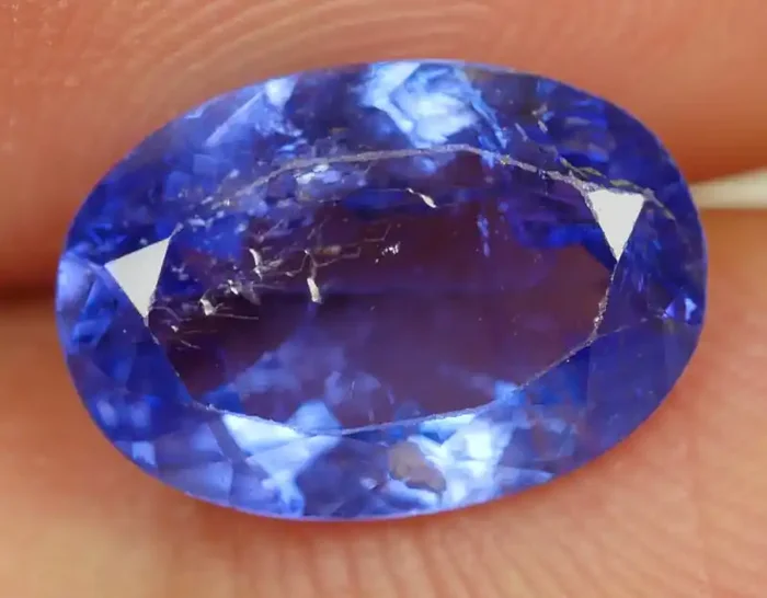 2.60 CRT WONDERFULL TANZANITE TOP COLOR GEMSTONE-