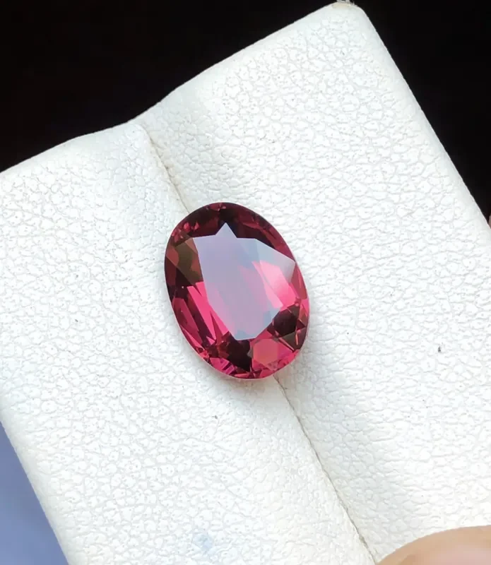 2.60 Ct Natural Red Rubellite Transparent Tourmaline Gemstone