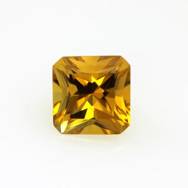 2.70cts Golden Yellow Citrine Radiant Cut