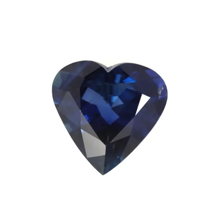 2.73cts Natural Australian Blue Sapphire Heart Shape
