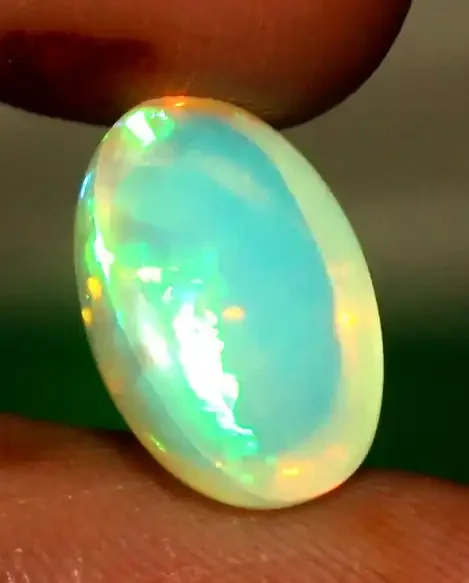 2.75 Crt Natural Ethiopian Welo Fire Opal Cabochon 81