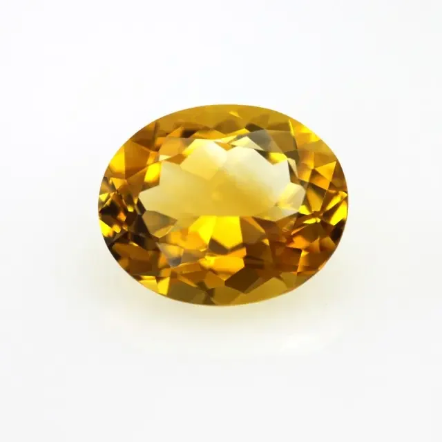 2.77cts Golden Yellow Citrine Oval Shape