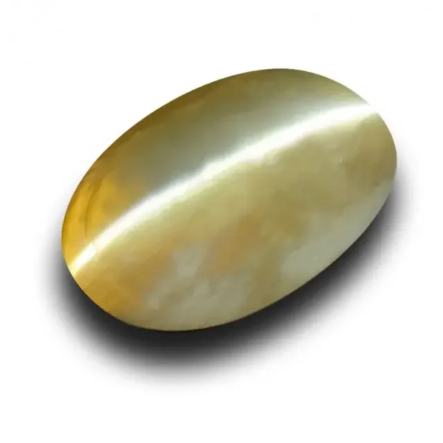 2.83 Carats Natural Chrysoberly Cats Eye Loose Gemstone Sri Lanka – New