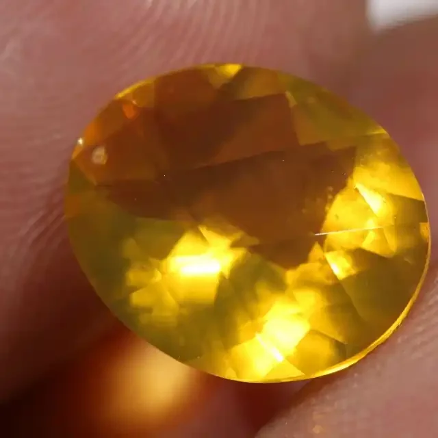 2.88 CTS FIRE ORANGE MEXICAN FIRE OPAL [ST8441]