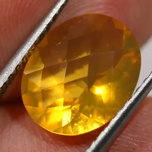 2.90 CTS FIRE ORANGE MEXICAN FIRE OPAL [ST8448]