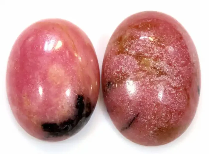 20.05 CTS- PINK RHODONITE PAIR LG-606