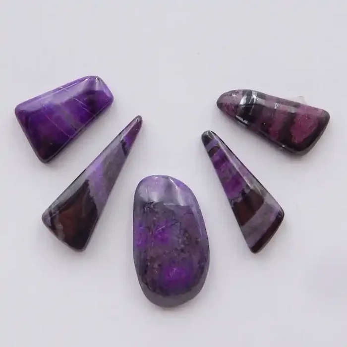 20.5cts Unique Sugilite,Handmade Gemstone ,Sugilite Bead ,Lucky Stone H368