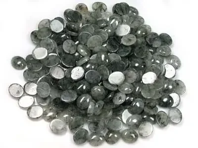 200PCS QUARTZ WITH JADE(12X10X4MM) 709 CTS RO3081
