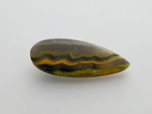 21.4ct Bumblebee Jasper, Teardrop Cab (JB13)