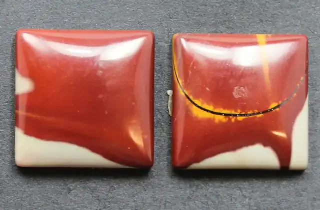 21.90 CTS NOREENA JASPER PAIR PERFECT FOR EARRINGS