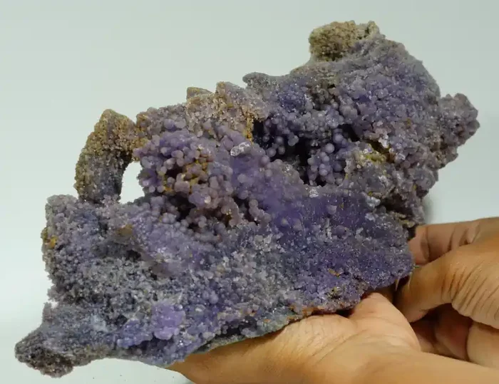 2108 GRAM NATURAL INDONESIAN GRAPE CHALCEDONY SPECIMEN -E77-
