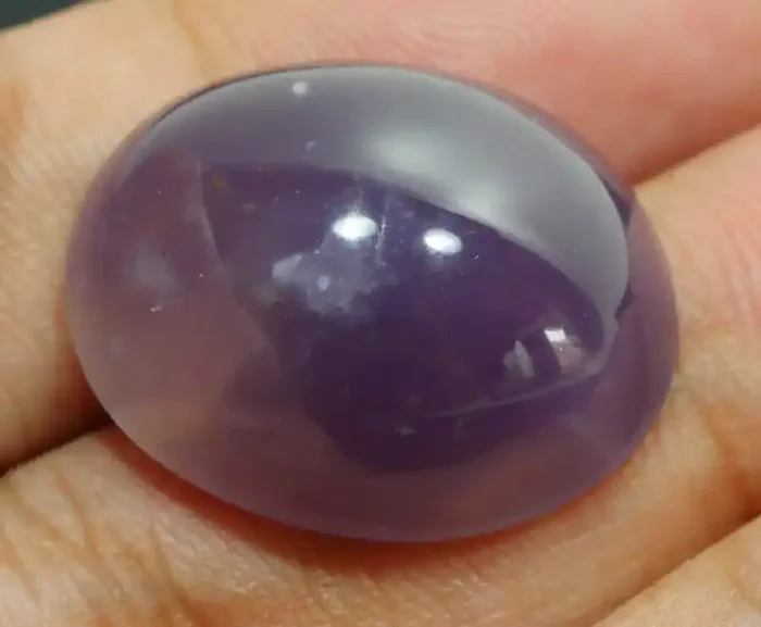 23.30 CRT NATURAL INDONEISAN PURPLE CHALCEDONY AA GRADE-H14-