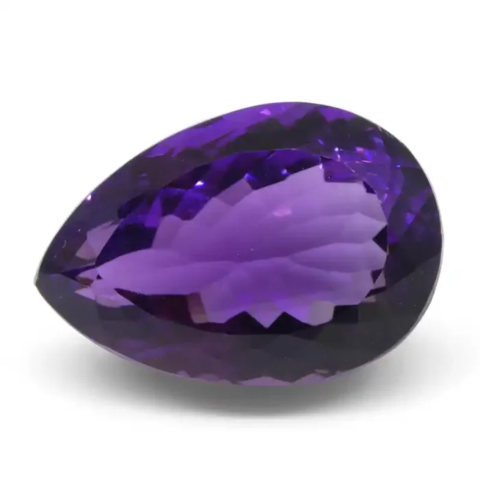 24.49 ct Pear Amethyst