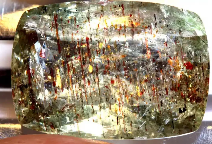 24.75 CTS TANZANIA SUNSTONE FACETED TBM-1987