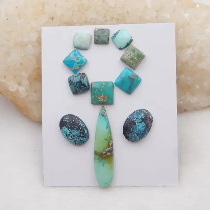 24cts Lucky Turquoise ,Handmade Gemstone ,Turquoise Cabochons ,Lucky Stone