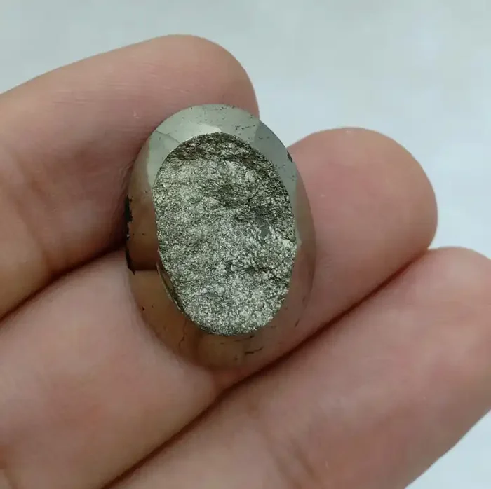 24x17mm Natural Pyrite Druzy Loose Gemstone VAF37