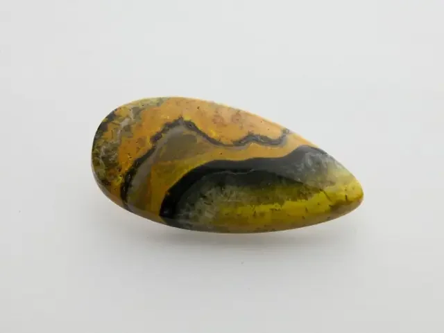 25.2ct Bumblebee Jasper, Teardrop Cab (JB12)