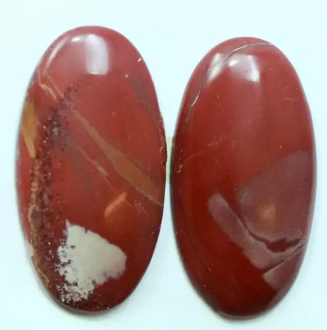 25.60 CTS NOREENA JASPER PAIR PERFECT FOR EARRINGS