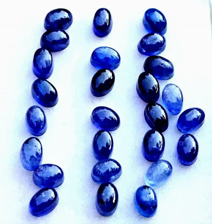 26.4 Tcw. Blue Sapphire Accent Cabochons – Gorgeous