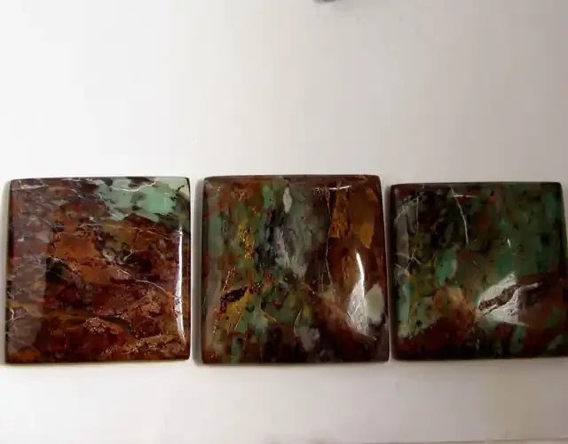 263 CTS THREE SEA JASPER GEMSTONES MS 1664