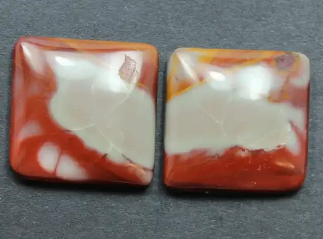 27.05 CTS NOREENA JASPER PAIR PERFECT FOR EARRINGS