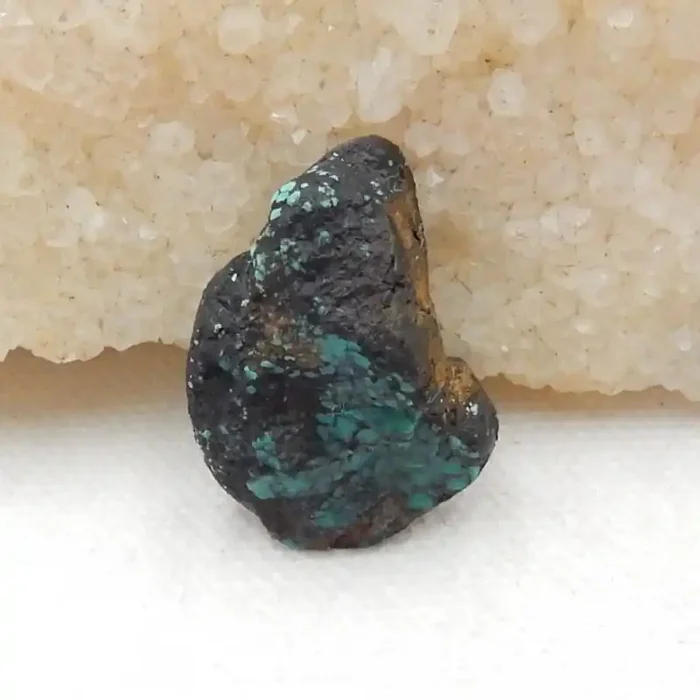 27.5cts Nugget Turquoise Pendant ,Handmade Gemstone ,Side Drilled G69