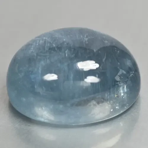 28.77 Cts NATURAL BLUE TOURMALINE CABOCHON MOZAMBIQUE