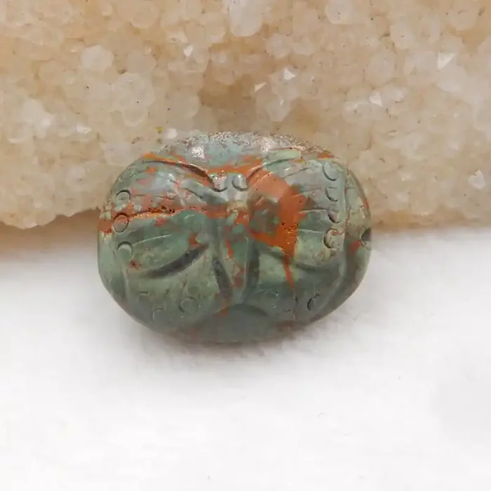 29.5cts Butterfly carving pendant , turquoise butterfly pendant H733
