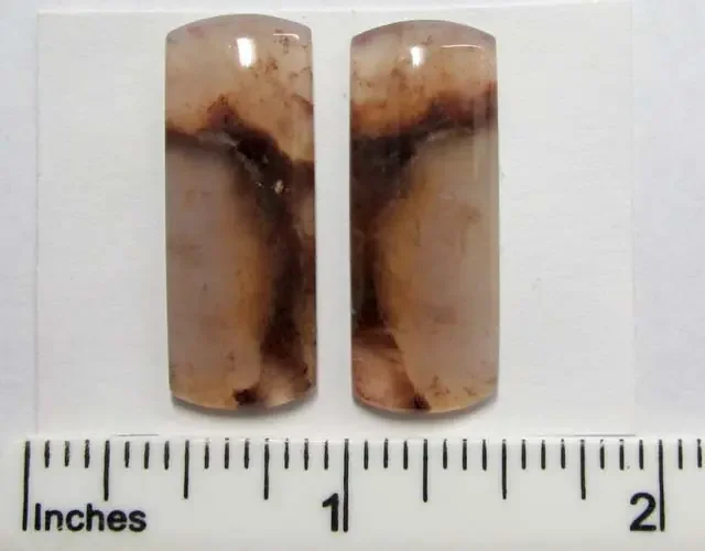 29.8 CTS PARCEL PAIR AGATE SUMATRA MS1342