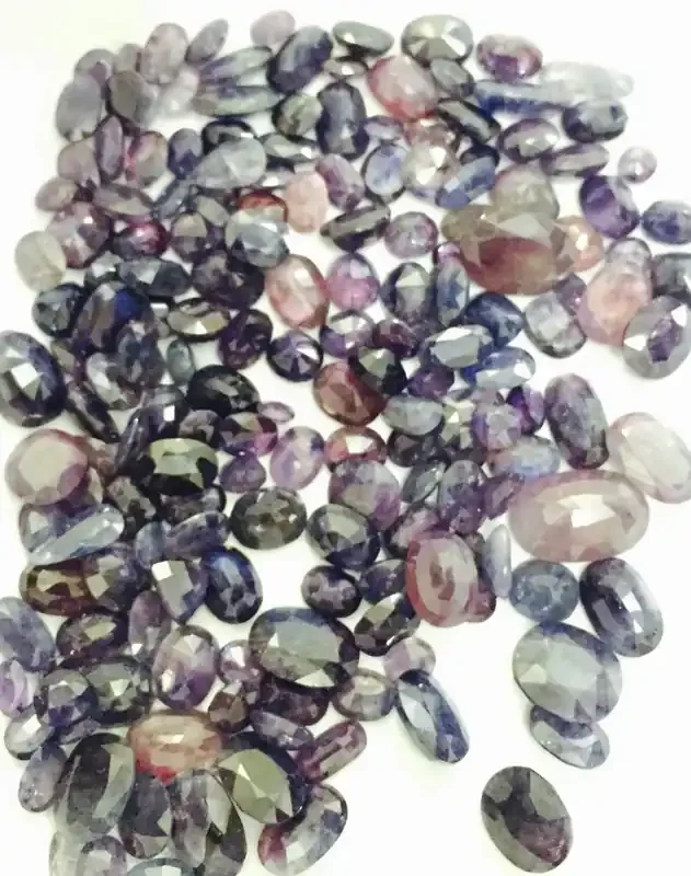 295 ct Natural Colored Corundum sapphire Lot
