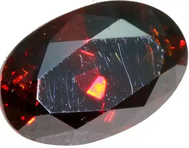 3.00 CTS FACETED FIREY SPHALERITE POLISHED-SPAIN [STS 555]