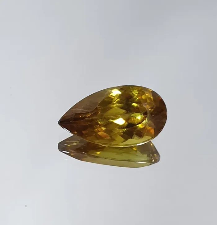 3.09 ct Sphene Pear Drop – Rare Stone(SKU 66)
