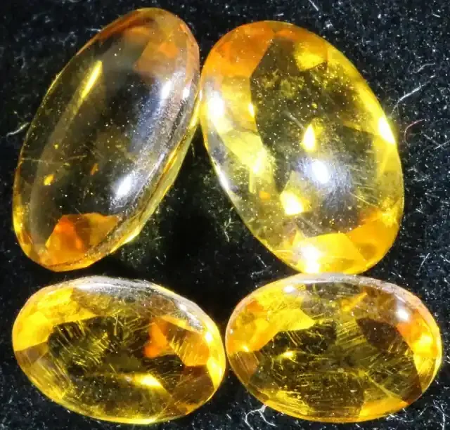 3.10 Cts Oberstein cut Golden Citrine Gemstones GOGO 1381