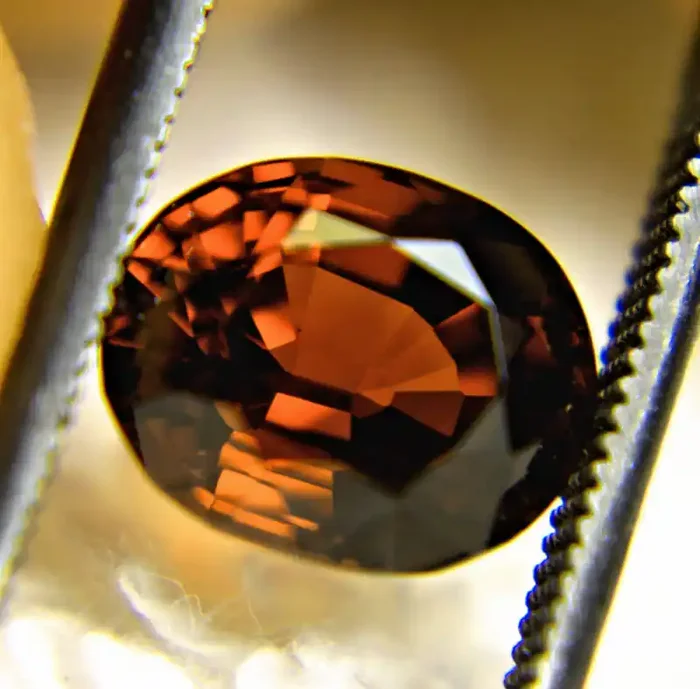 3.30 Carat Fiery Red VVS Spessartite Garnet – Gorgeous