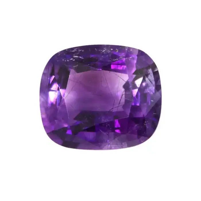 3.35cts Natural Purple Amethyst Cushion Shape