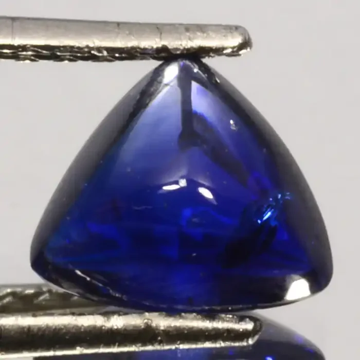 3.73Ct Fine Blue Natural Sri Lankan sapphire Trillion Bufftop