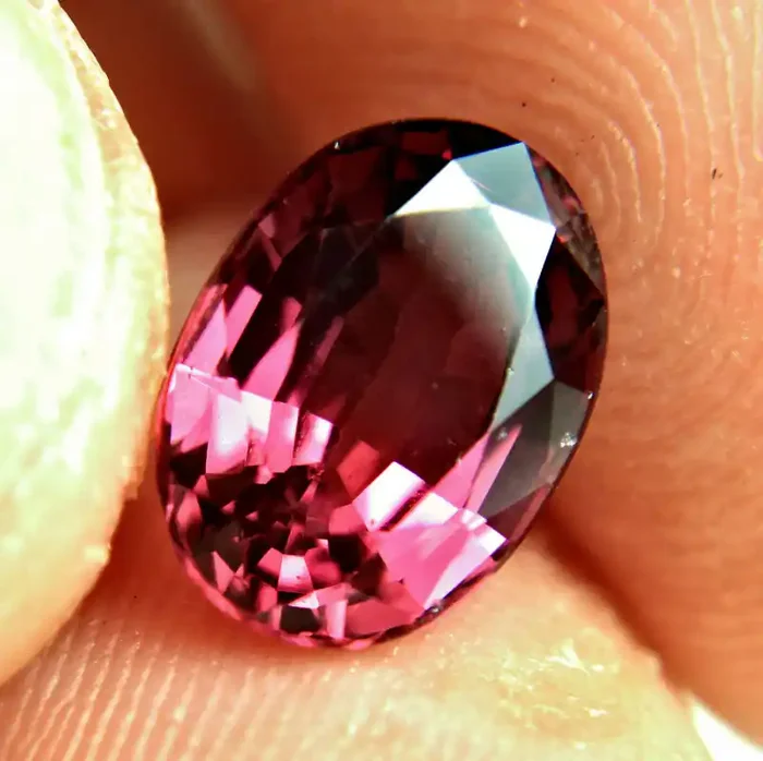 3.8 Carat Fiery African SI Garnet – Gorgeous