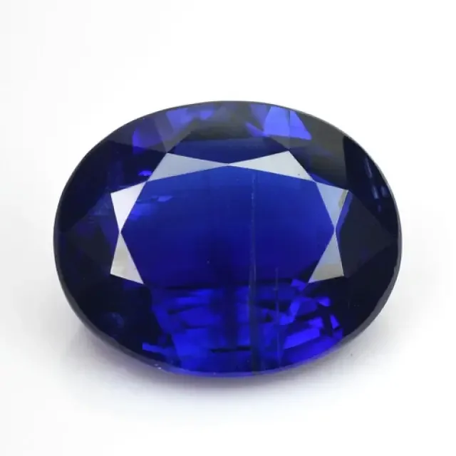 3.99 Cts Natural Kyanite Kashmir Blue Oval Nepal Gem