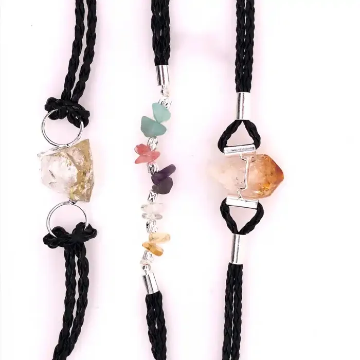 3 x Raw Rock Gemstones Bracelet – BR 1160