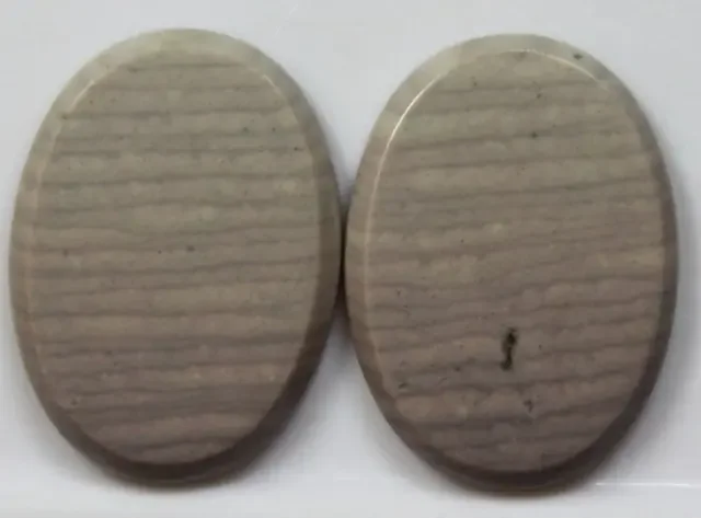 31.05 CTS JASPER PAIR POLISHED STONES GREAT RANGE IN STORE