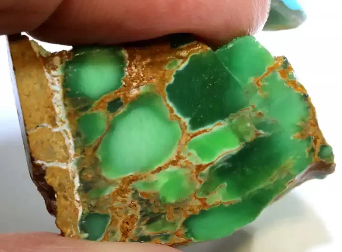 31.75 CTS VARISCITE ROUGH AUSTRALIAN RG-3684